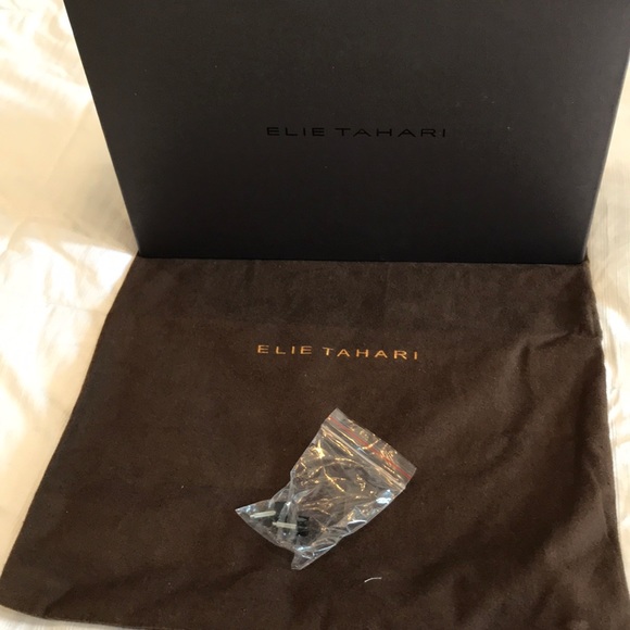 Elie Tahari black caged Heel size 8 - Picture 7 of 8